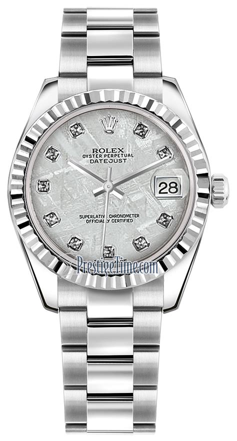 rolex model 178274 price|Rolex datejust silver diamond bezel.